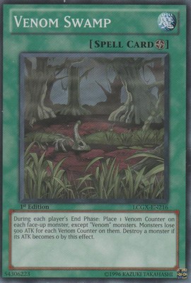 Venom Swamp - LCGX-EN216 - Common - Unlimited Edition - Lightly Played-image