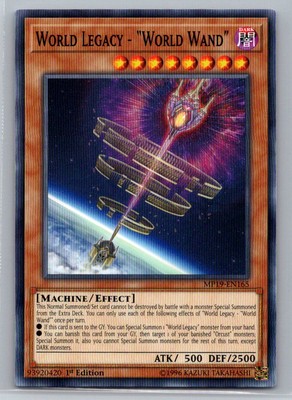 World Legacy #MP19-EN165 2019 Gold Sarcophagus Tin Mega Pack G37-image