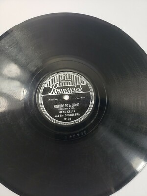 Gene Krupa 78RPM Prelude To A Stomp / Annie Laurie 10