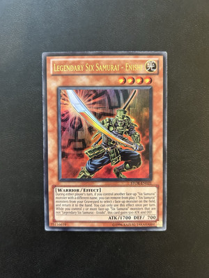 Yu-Gi-Oh! STOR-EN021 Legendary Six Samurai - Enishi (Unlimited) Ultra Rare, LP-image