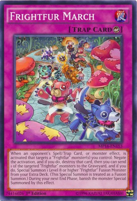 Frightfur March - MP16-EN153 - Common - 1st Edition Near Mint 2016 Mega Tin Sing-image