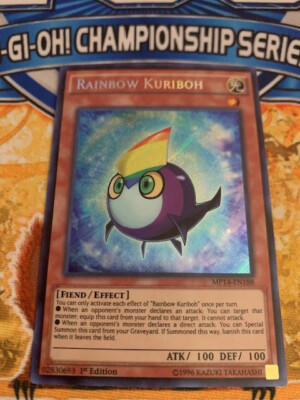 Yu-Gi-Oh! RAINBOW KURIBOH MP14-EN188 1st Edition NEVER PLAYED!-image