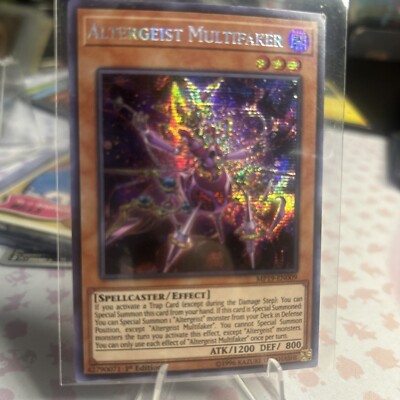 Yu-Gi-Oh! TCG Altergeist Multifaker 2019 Gold Sarcophagus Tin Mega Pack...-image