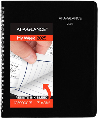 AT-A-GLANCE 2025 Planner, Weekly, 7