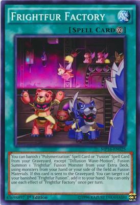 Frightfur Factory - MP16-EN025 - Common - 1st Edition Near Mint 2016 Mega Tin Si-image