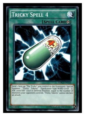 Yu-Gi-Oh! Legendary Decks II Tricky Spell 4 #LDK2-ENY26-image
