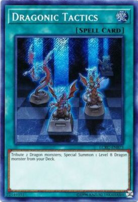 Dragonic Tactics - LCKC-EN073 - Secret Rare - Unlimited Edition x3 - Near Mint-image