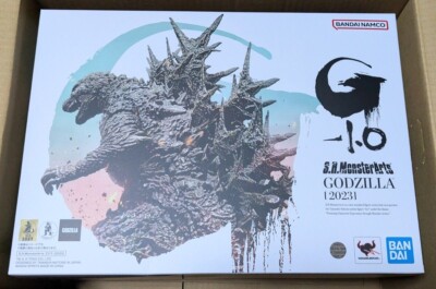 S.H.MonsterArts GODZILLA 2023 Godzilla Minus One BANDAI 160mm Figure New Japan-image