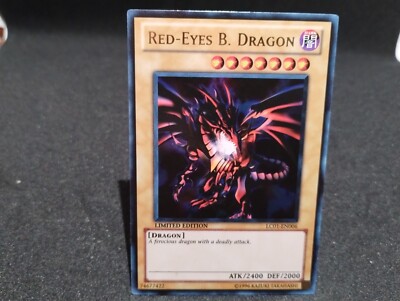 2010 Red Eyes B Dragon Holo - YuGiOh Legendary LC01-EN006 SP-image