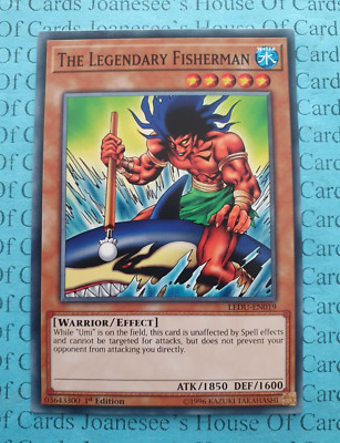 LEDU-EN019  The Legendary Fisherman  Yu-Gi-Oh Card 1st Edition New-image