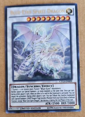 Blue-Eyes Spirit Dragon CT13-EN009 2016 Mega-Tins Limited Edition-image