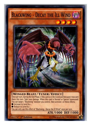 2017 Mega-Tins Mega Pack #MP17-EN009 Blackwing - 1st Ed.-image