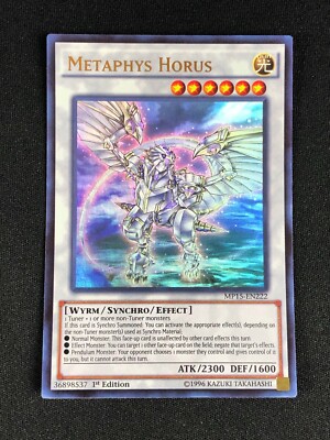 YUGIOH METAPHYS HORUS MP15-EN222 1ST ULTRA NM-image