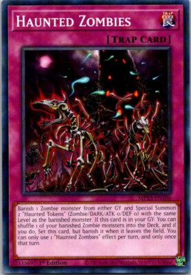 Yu-Gi-Oh Yugioh Haunted Zombies MP23-EN106 Mega Tin Dueling Heroes-image