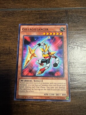 Yu-Gi-Oh! Gillagillancer MP14-EN187 2014 Mega-Tins Mega Pack 1st Edition Rare-image