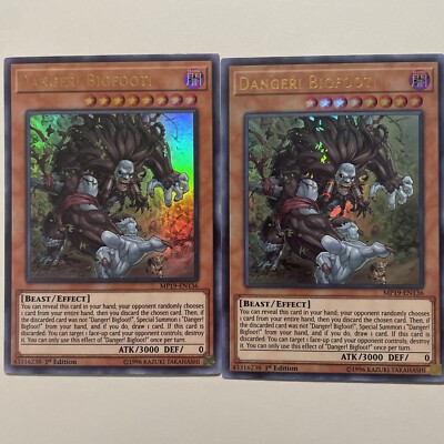 Yu-Gi-Oh! TCG Danger! Bigfoot! 2019 Gold Sarcophagus Tin Mega Pack MP19-EN136 NM-image