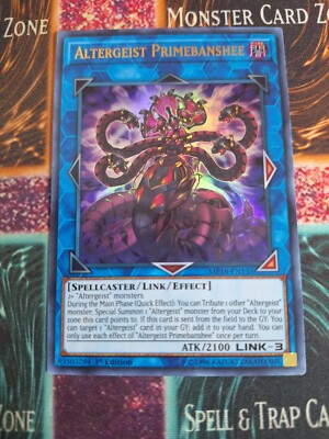 Yu-Gi-Oh! TCG Altergeist Primebanshee MP18-EN135 Ultra Rare 1st Edition NM-image