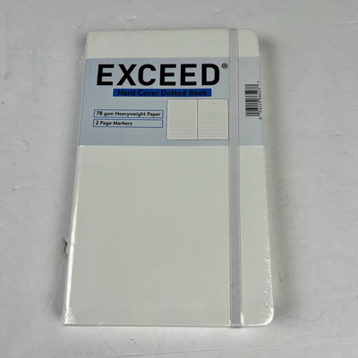 Exceed Hard Cover Journal, Dotted Book, 120 Pages, 5
