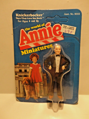 VTG 1982 NOS The World Of ANNIE Miniatures, Knickerbocker - 2.5