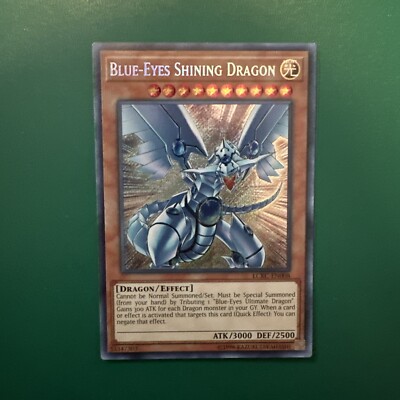 x1 “Blue-Eyes Shining Dragon” / LCKC-EN008 / Yugioh Card-image