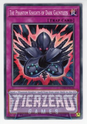 Yugioh The Phantom Knights of Dark Gauntlets LEHD-ENC26 Common 1st Edition NM/LP-image