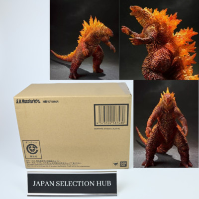 BANDAI Tamashii Limited S.H.MonsterArts Burning Godzilla 2019 Figure New Japan-image