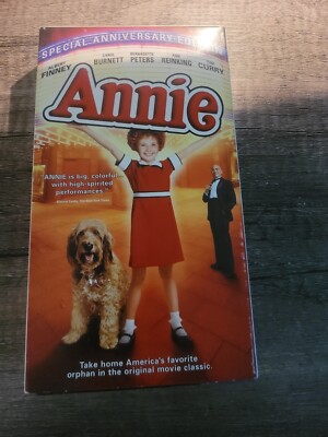 ANNIE (VHS, 2004, Special Anniversary Edition) Aileen Quinn-image