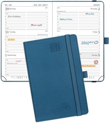 Planner  2024 -  2025  Pocket  Size (  4 ''  X  6 .  25 '')  Academic  Year  Cal-image