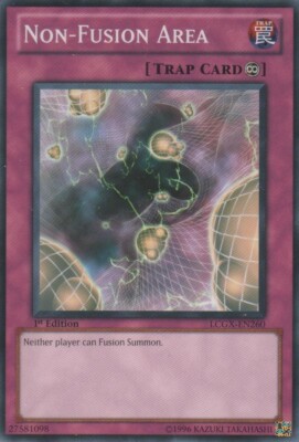 Yugioh! LP Non-Fusion Area - LCGX-EN260 - Common - Unlimited Edition Lightly Pla-image