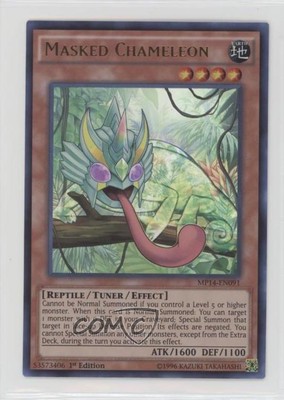 Chameleon 1st Ed. YuGiOh Mega-Tins Mega Pack #MP14-EN091 q5p-image