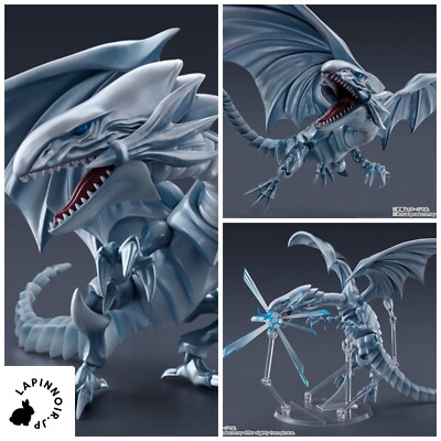 Yu-Gi-Oh Blue Eyes White Dragon S.H.MonsterArts Action figure BANDAI-image