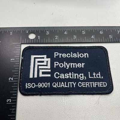 Recovered / Recycled PRECISION POLYMER CASTING LTD. Used Uniform Patch 23A3-image