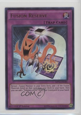 2015 Yu-Gi-Oh! Mega-Tins Mega Pack 1st Edition Fusion Reserve #MP15-EN185 1z6-image