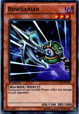 Bowganian LCYW-EN144 1st Edition  Holo Yugioh LP-image