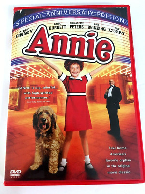Annie Carol Burnett Albert Finney DVD Ships Free Same Day With Tracking-image