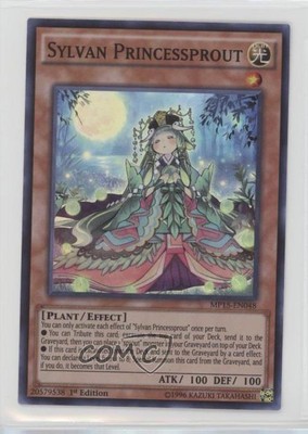 Sylvan Princessprout 1st Ed. YuGiOh Mega-Tins Mega Pack #MP15-EN048 q5p-image