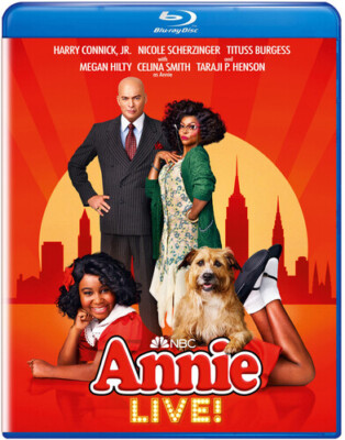 Annie Live! (Blu-ray, 2021) Brand New Sealed Look With Free Shipping!!!!!!!!!!!!-image