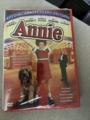 NEW SEALED Annie (DVD, Special Anniversary Edition) Finney, Burnett, Curry 1982-image