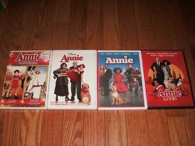 Annie the complete set of 5 movies on DVD. Royal Adventure, Disney, Annie Live+-image