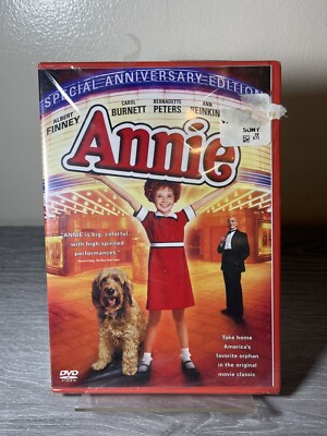 Annie DVD 1982 Full Screen Albert Finney Carol Burnett Tim Curry New Sealed-image
