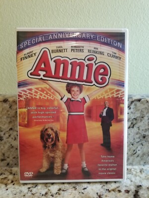 Annie (DVD, 1982) Special Anniversary Edition. Carol Burnett.-image
