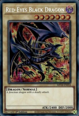 Red-Eyes Black Dragon ALT ART - MP24-EN054 Prismatic Secret Rare Yugioh-image