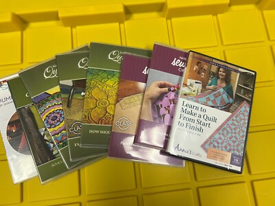 Learn to Make a Quilt From Start to Finish DVD-Nancy McNally other quilting/sew-image