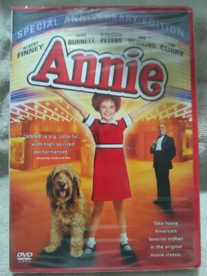Annie (DVD, 1982, Special Anniversary Edition) **SEALED** Carol Burnett-image