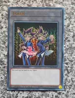 Yugioh CT14-EN007 Yugi Token Limited Edition Ultra Rare 2017 NM-image