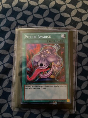 Yu-Gi-Oh! TCG Pot of Avarice Legendary Collection 4 Mega-Pack LCJW-EN290 1st...-image