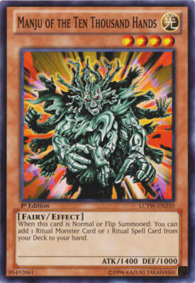 Yu-Gi-Oh! - Manju of the Ten Thousand Hands  (LCYW-EN250) - Legendary Collection-image