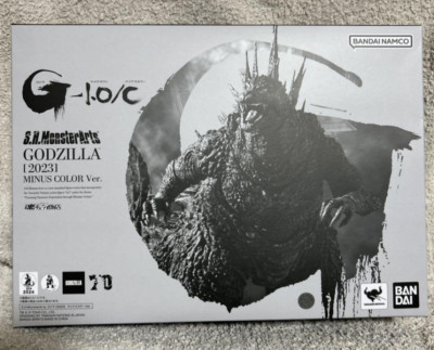 S.H.MonsterArts Godzilla 2023 Minus Color ver. Figure Minus One -1.0 From Japan-image