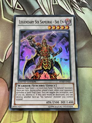 RYMP-ENSE1 Legendary Six Samurai - Shi En - Super Rare NM-image