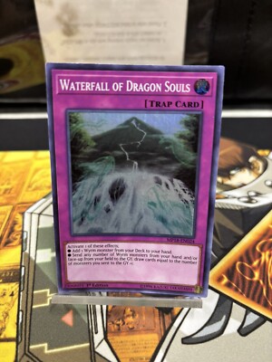 Yu-Gi-Oh! Waterfall of Dragon Souls 1st Ed. MP18-EN024 Super Rare NM/LP x1-image